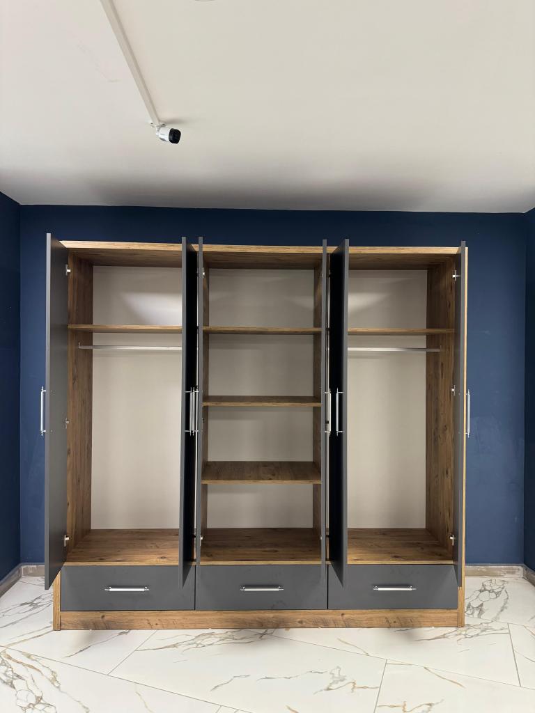 Hisar 6 Kapaklı Gardrop