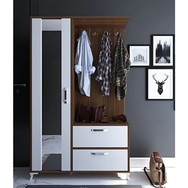 Van vestiyer ve ayakkabılık - düzenli depolama çözümleri