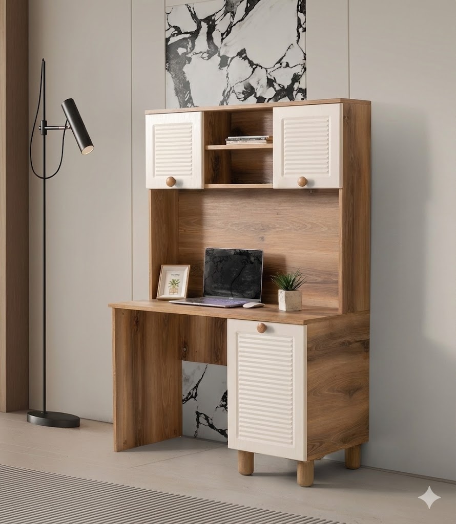 Van çalışma masası ve kitaplık - Doğan Mobilya